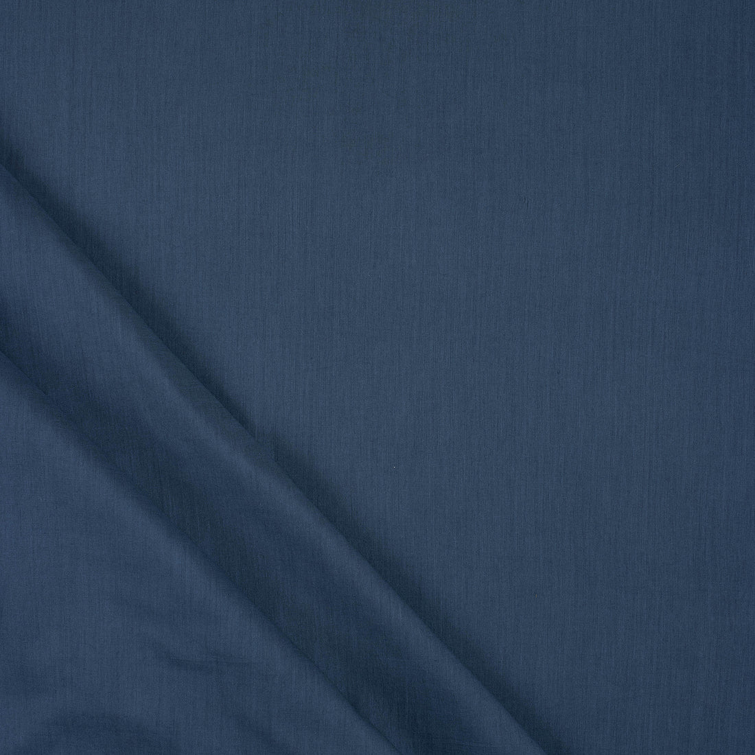 Solid Blue Plain Cotton Fabric