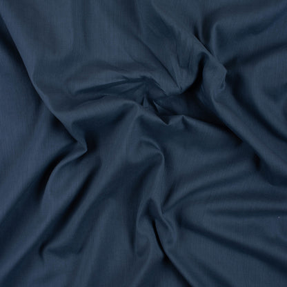 Solid Blue Plain Cotton Fabric