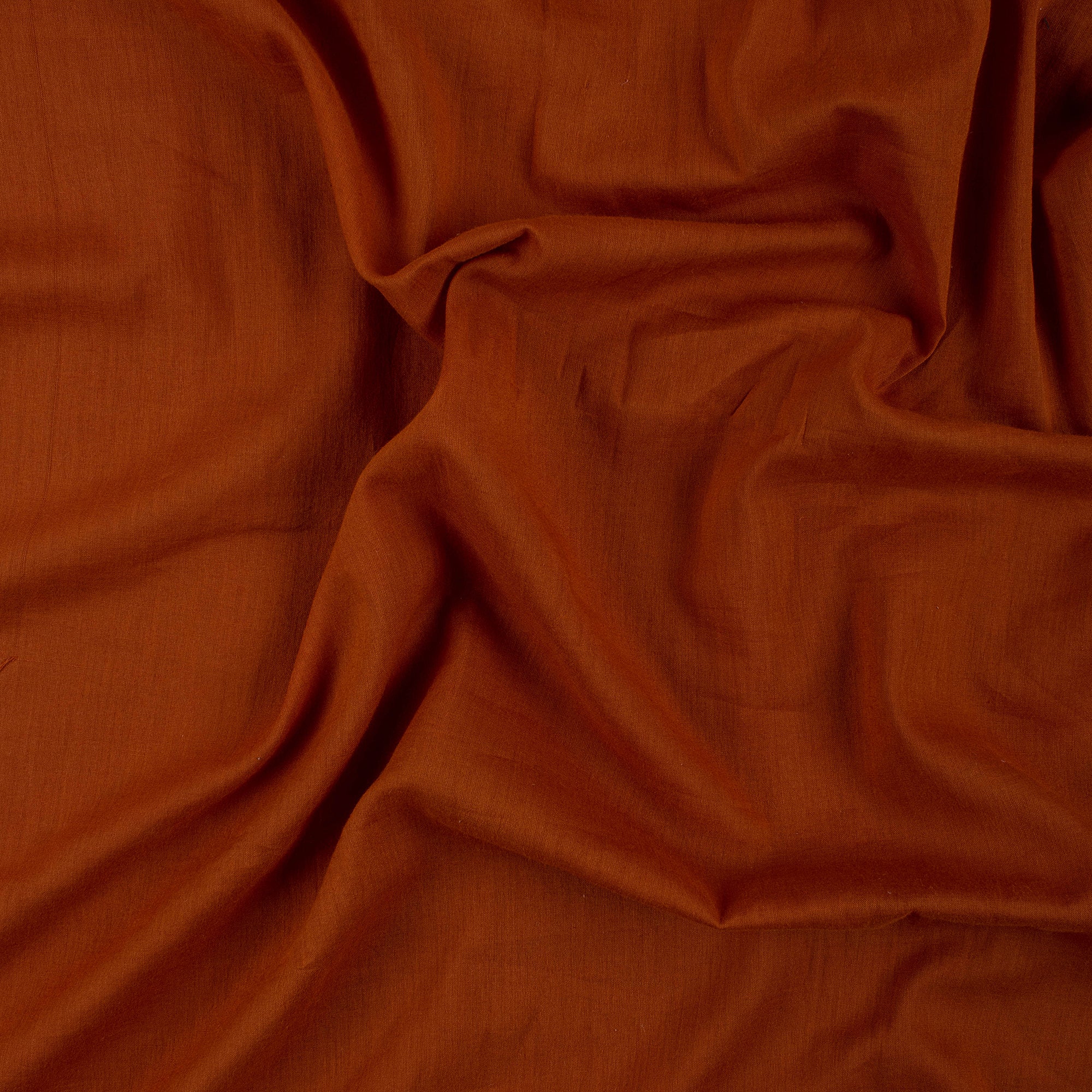 Orange Solid Shirt Fabric Online