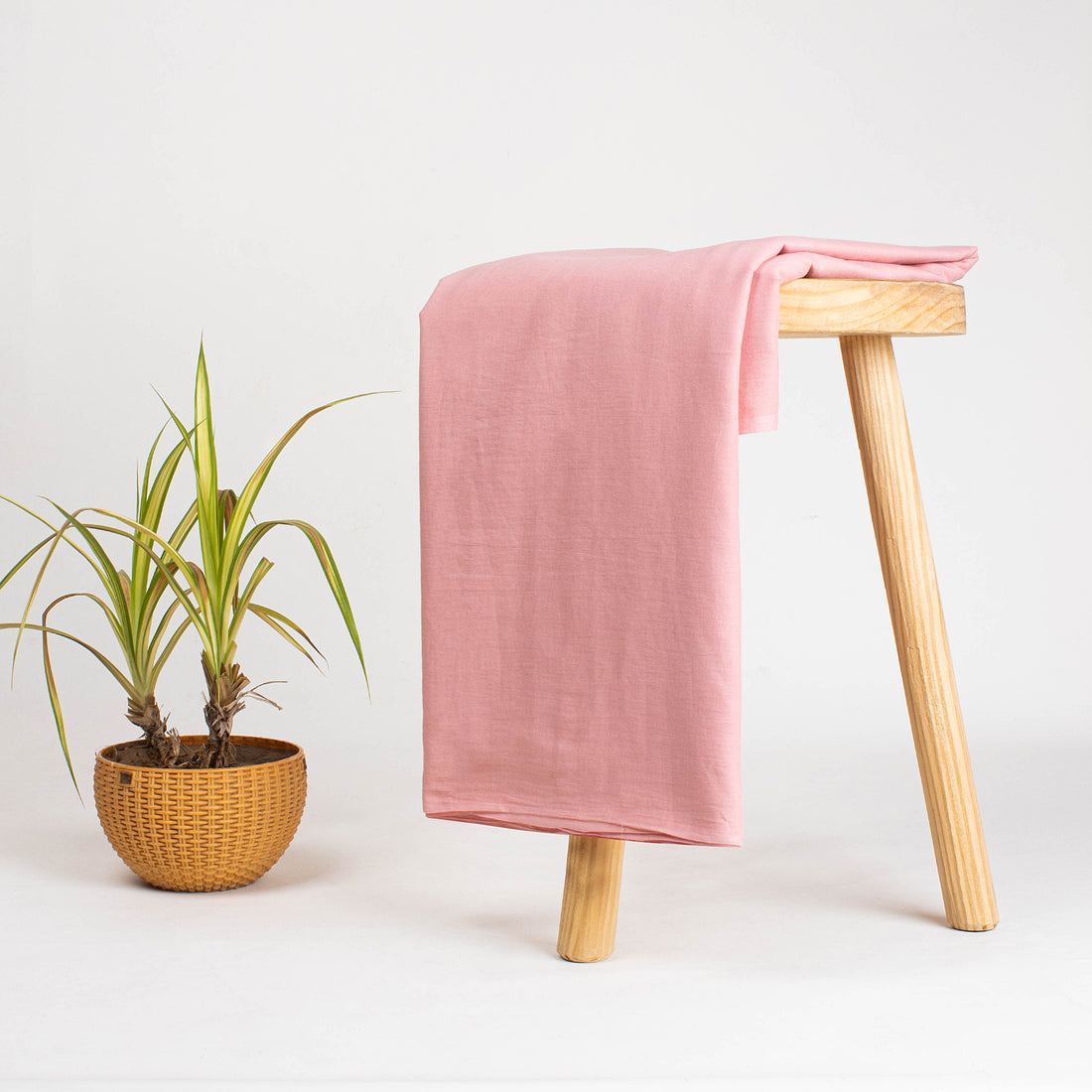 Fabric Solid Pink Cotton