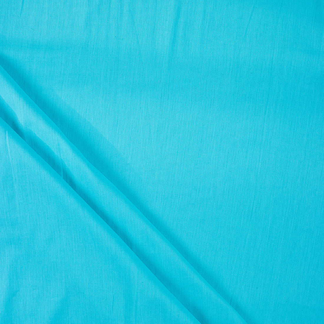 Solid Light Sky Blue Cambric Cotton Fabric