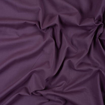 Premium Fabric in Purple Solid Soft Cotton