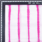 Latest Pink Stripe Cotton Handmade Fabric