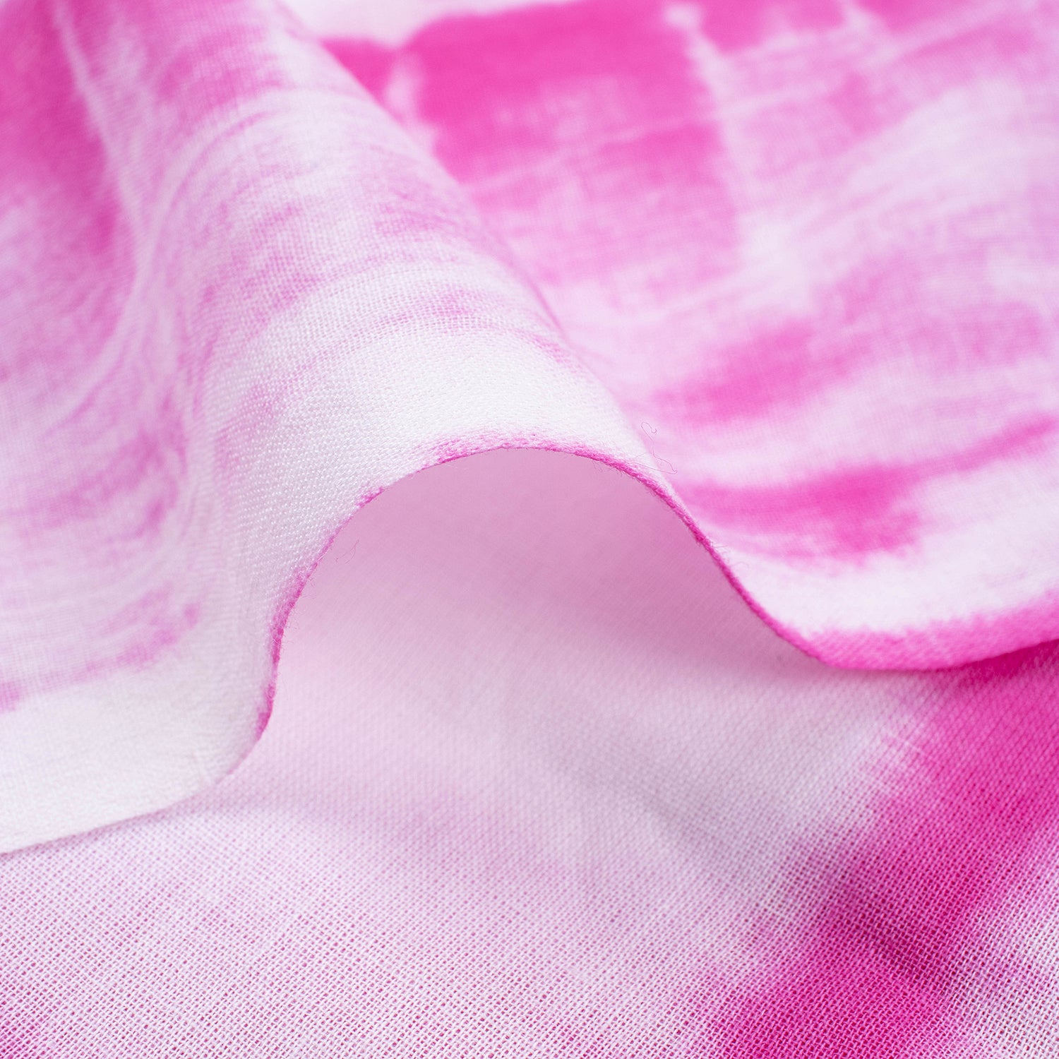 Latest Pink Stripe Cotton Handmade Fabric