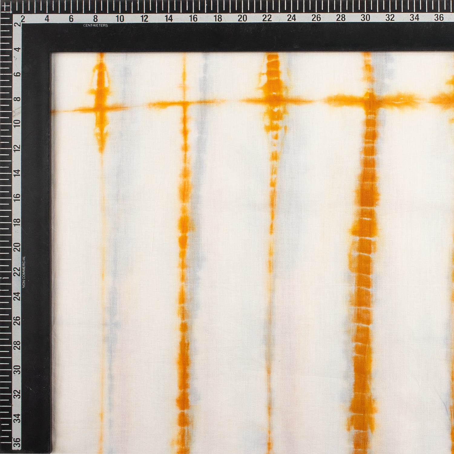 Multicolor Stripe Tie Dye Cotton Fabric 