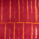 Beautiful Red Cotton Tie Dye Fabric