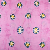 Polka Dots Tie Dye Shibori Cotton Fabric
