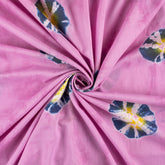 Polka Dots Tie Dye Shibori Cotton Fabric