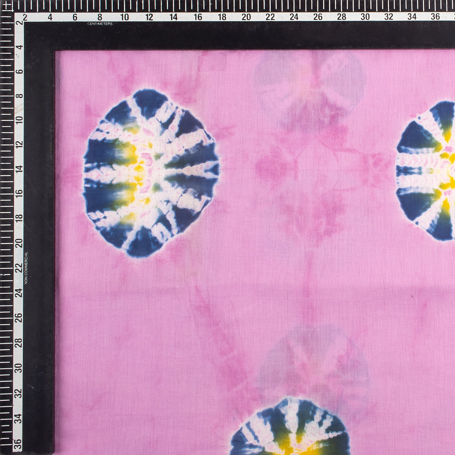 Polka Dots Tie Dye Shibori Cotton Fabric