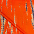 Indian Orange Tie Dye Handmade Cotton Fabric