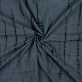 Best Shibori Tie Dye Gray Fabric for Women Dress