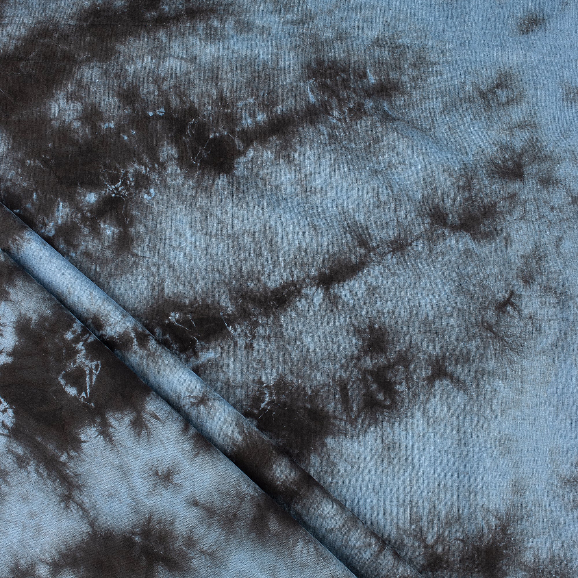 Indian Shibori Tie Dye Handmade Fabric for Kurti