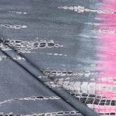 Multicolor Tie Dye Shibori Cotton Fabric