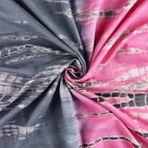 Multicolor Tie Dye Shibori Cotton Fabric