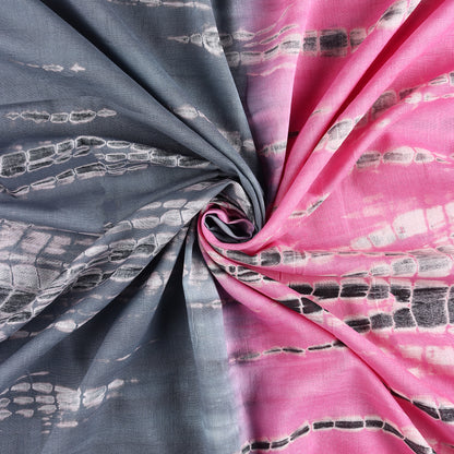 Multicolor Tie Dye Shibori Cotton Fabric