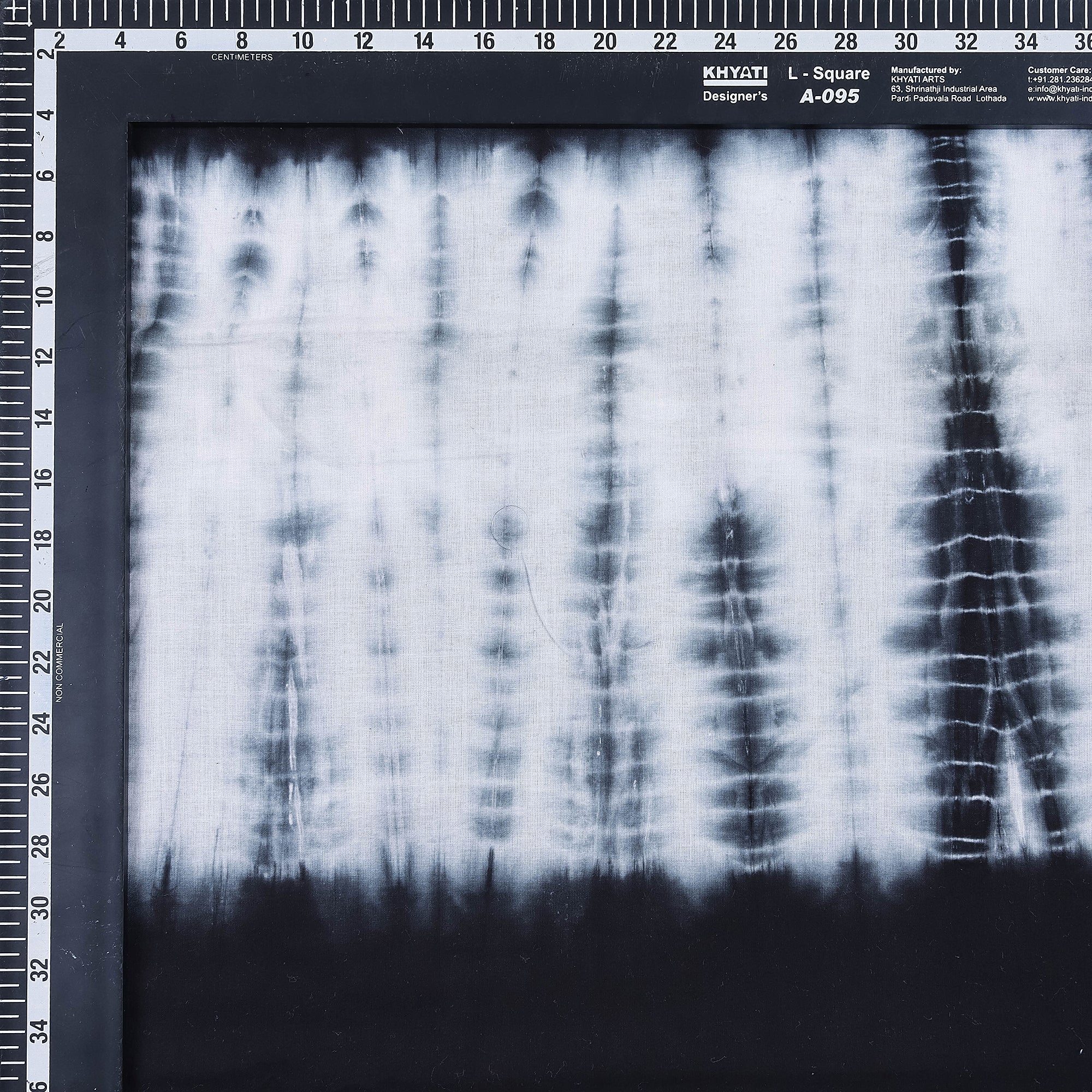 Shibori Tie Dye Pure Cotton Running Fabric