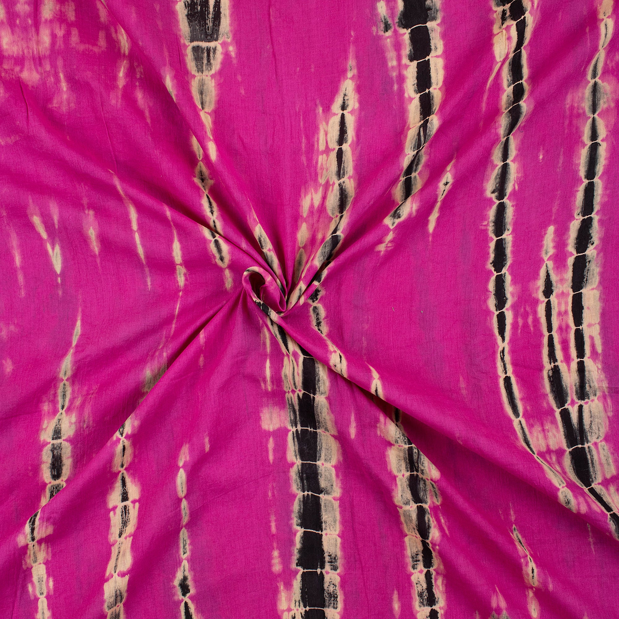 Multicolor Pure Cotton Tie Dye Shibori Fabric for Kurti