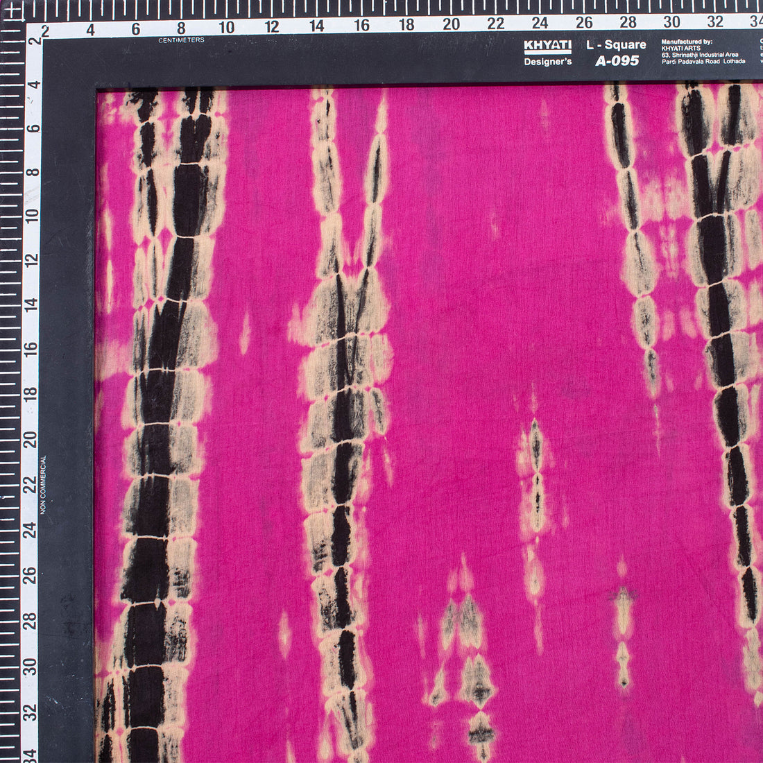 Multicolor Pure Cotton Tie Dye Shibori Fabric for Kurti