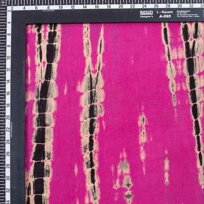 Multicolor Pure Cotton Tie Dye Shibori Fabric for Kurti