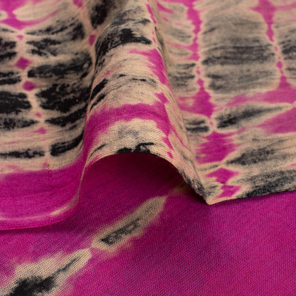 Multicolor Pure Cotton Tie Dye Shibori Fabric for Kurti
