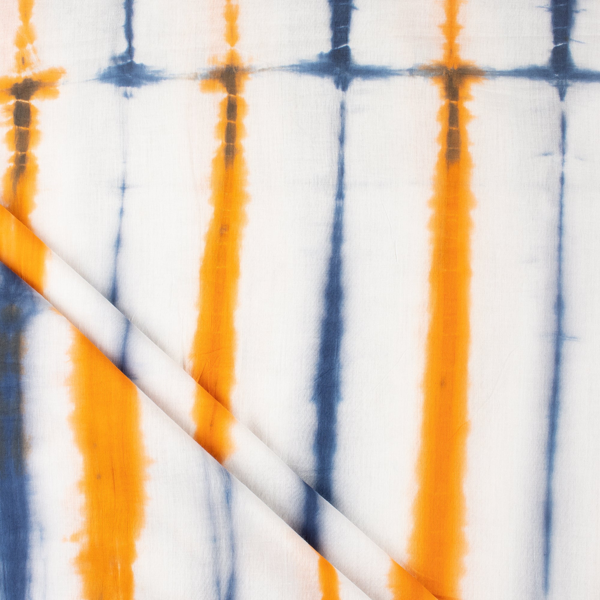 Indian Tie Dye Shibori Cotton Fabric for Dress Online