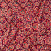 Modal Ajarakh Rangoli Printed Pure Cotton Fabric