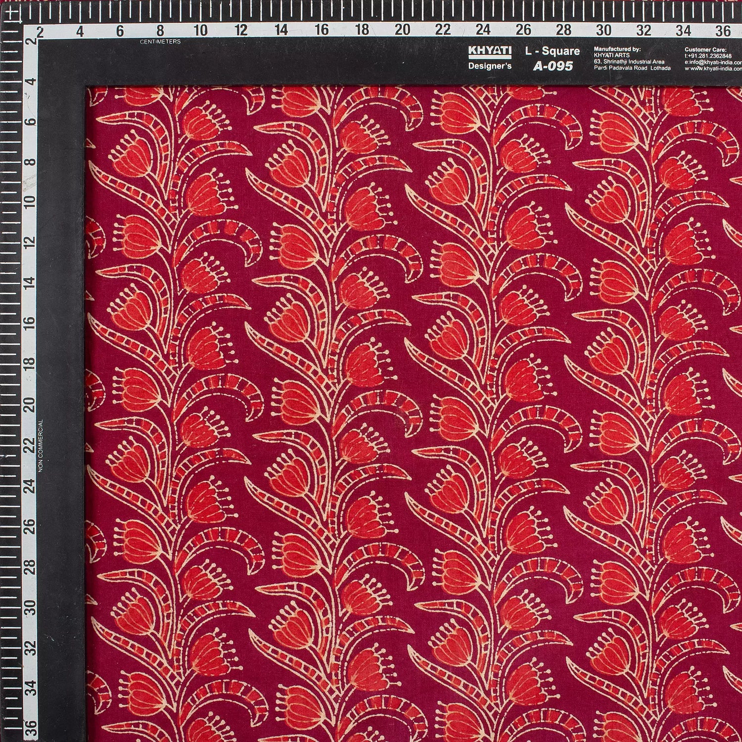 Beautiful Handmade Cotton Ajrakh Dress Fabric