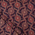 Indian Hand Block Ajrakh Floral Printed Fabric