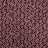 Indian Hand Block Ajrakh Floral Printed Fabric