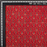 Indian Hand Block Ajrakh Floral Printed Fabric