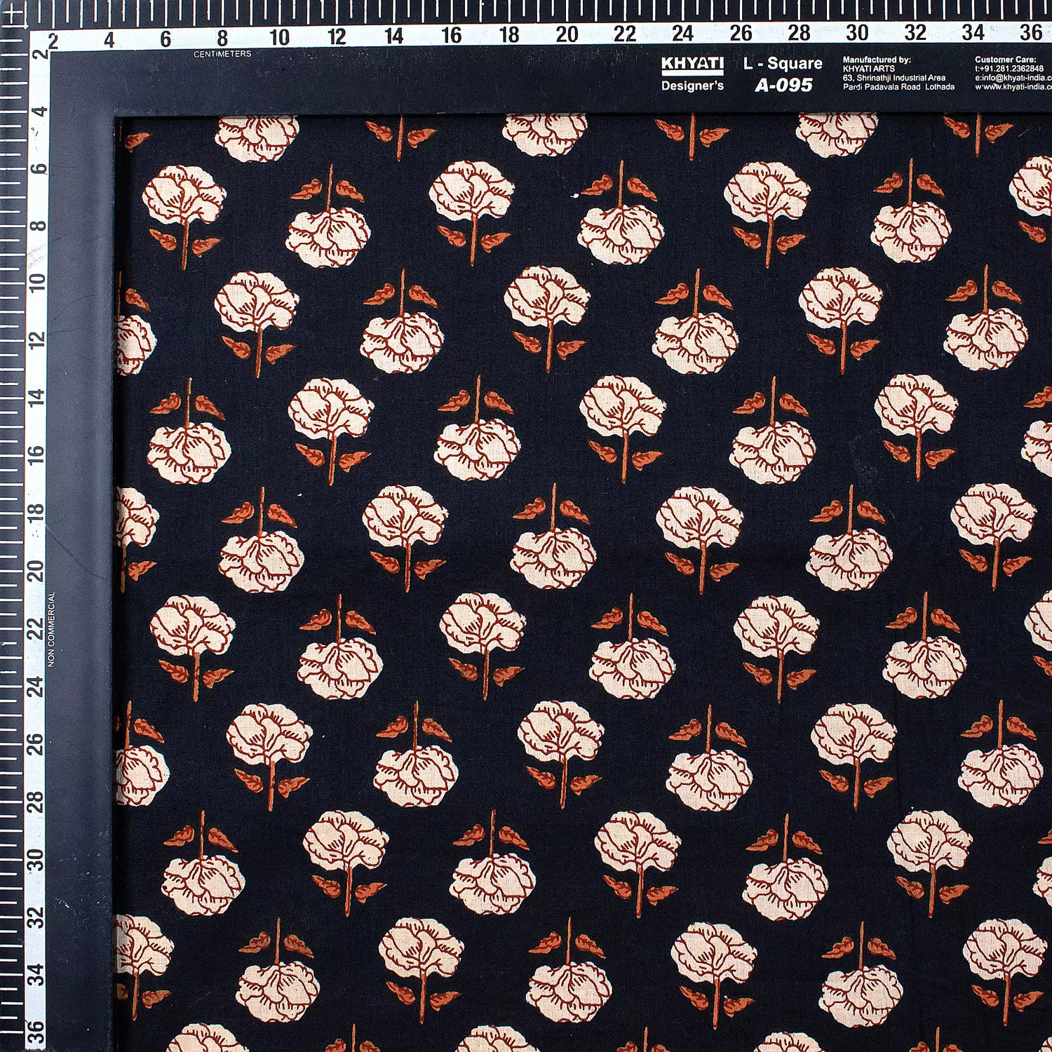 Handmade Bagru Hand Block Printed Cotton Fabric