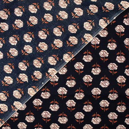 Handmade Bagru Hand Block Printed Cotton Fabric