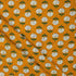 Mustard Yellow Hand Block Bagru Printed Fabric