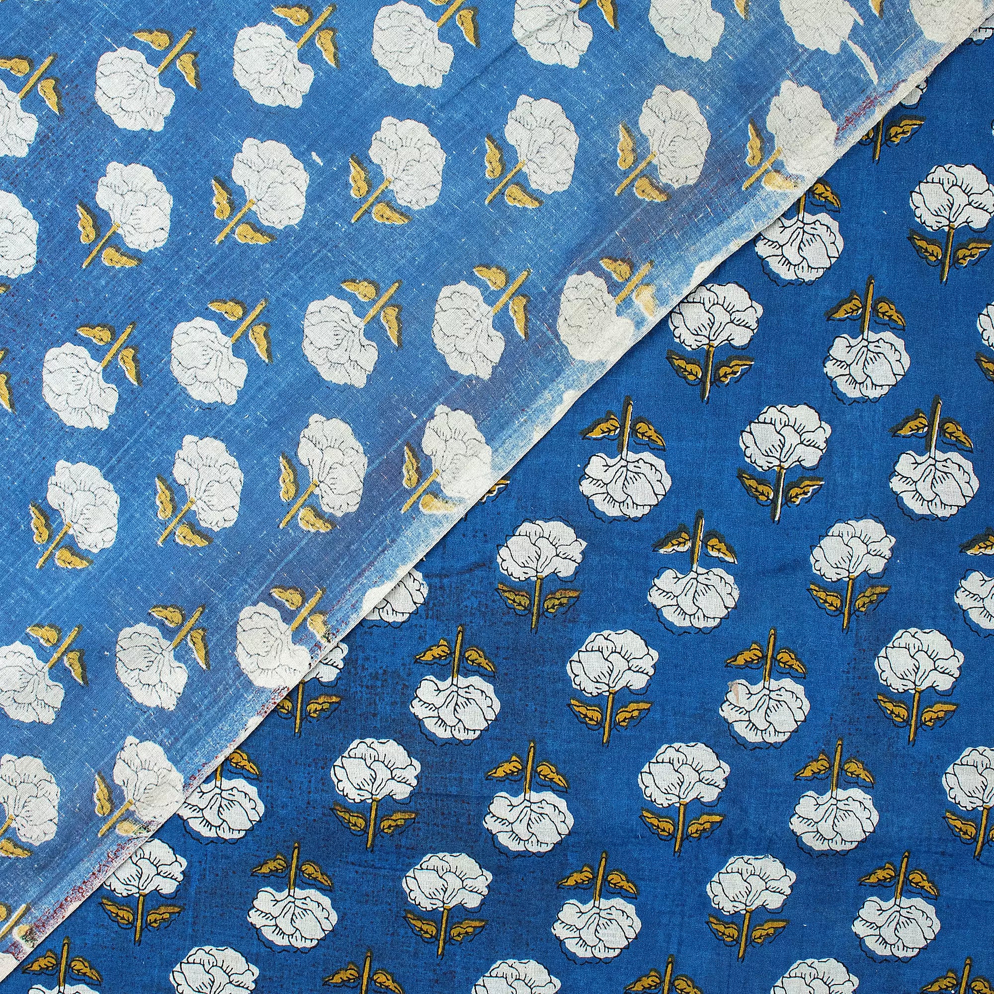 Premium Bagru Hand Block Printed Fabric Online