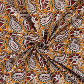Handmade Paisley Bagru Printed Fabric