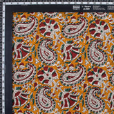 Handmade Paisley Bagru Printed Fabric