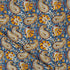 Handmade Bagru Printed Blue Paisley Fabric