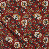 Bagru Hand Block Printed Floral Fabric 