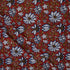 Hand Block Printed Floral Bagru Fabric