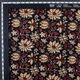 Cotton Floral Bagru Hand Block Printed Fabric
