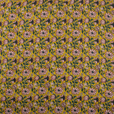 Handmade Yellow Floral Bagru Print Fabric Online