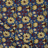 Organic Cotton Bagru Printed Fabric