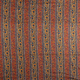 Premium Hand Block Printed Floral Bagru Fabric