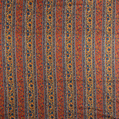 Premium Hand Block Printed Floral Bagru Fabric