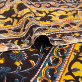 Yellow Stripe Bagru Printed Fabric Online