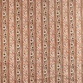 Stylish Bagru Printed Floral Fabric by the Yard