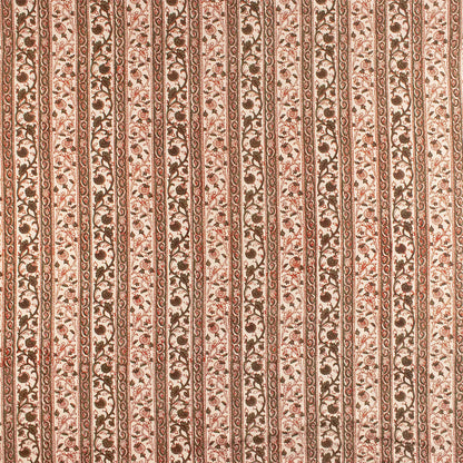 Stylish Bagru Printed Floral Fabric by the Yard