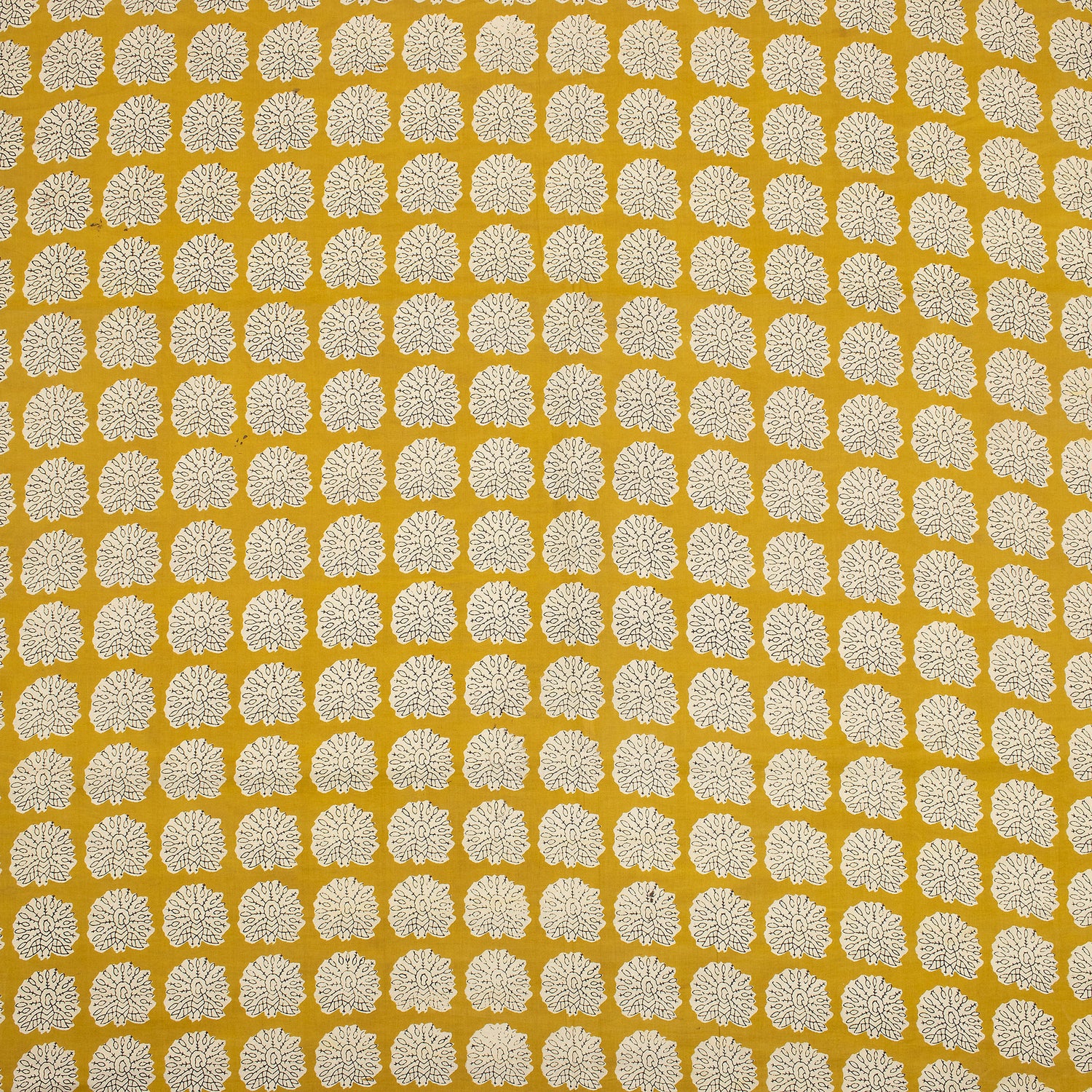 Online Peacock Hand Block Bagru Print Fabric