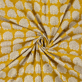 Online Peacock Hand Block Bagru Print Fabric