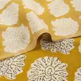 Online Peacock Hand Block Bagru Print Fabric